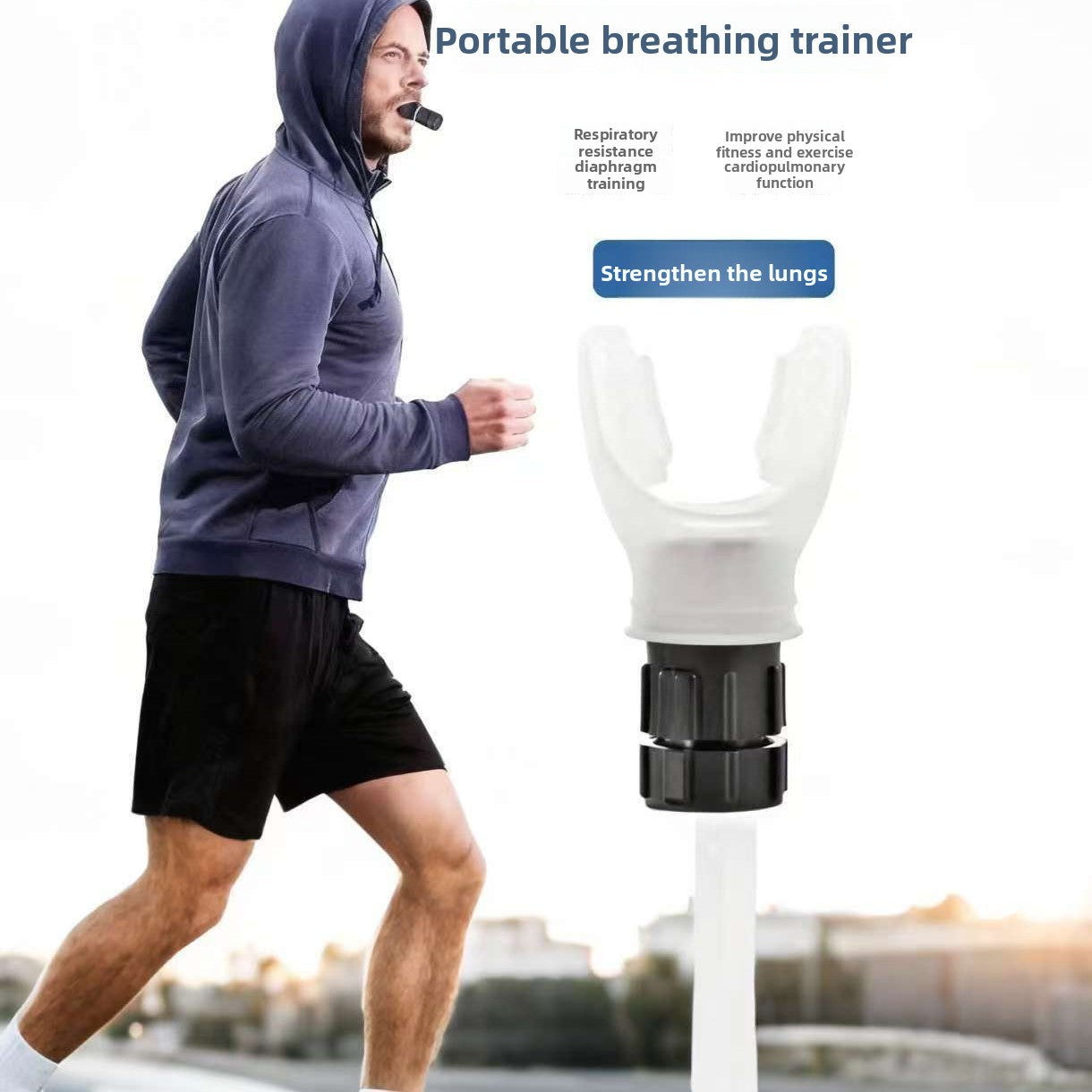 Portable Breathing Lung Capacity Trainer