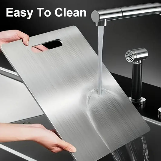 Stainless Steel Chopping Board Anti-mildew And Anti-fishy Household Kitchen Thickened Rolling Top-cut Double-sided Chopping Board Cutting Board Anti-bacterial Chopping Board Environmental Protection