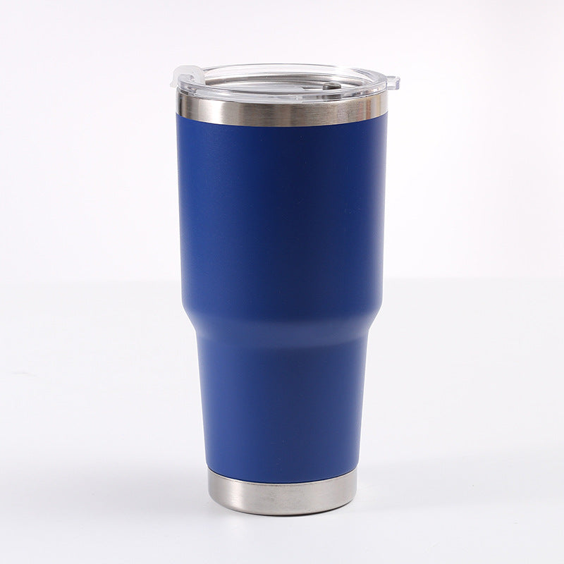 30oz Stainless Steel Car Cup American Large-mouth Beer Cup Large-capacity Thermal And Cold Insulation Ice Cup