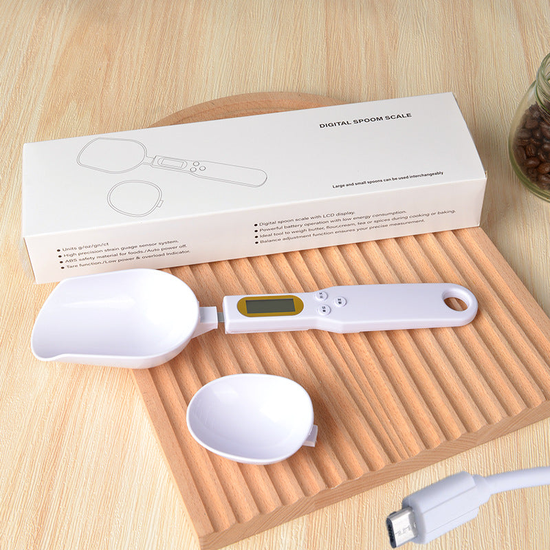 Electronic measuring spoon scale